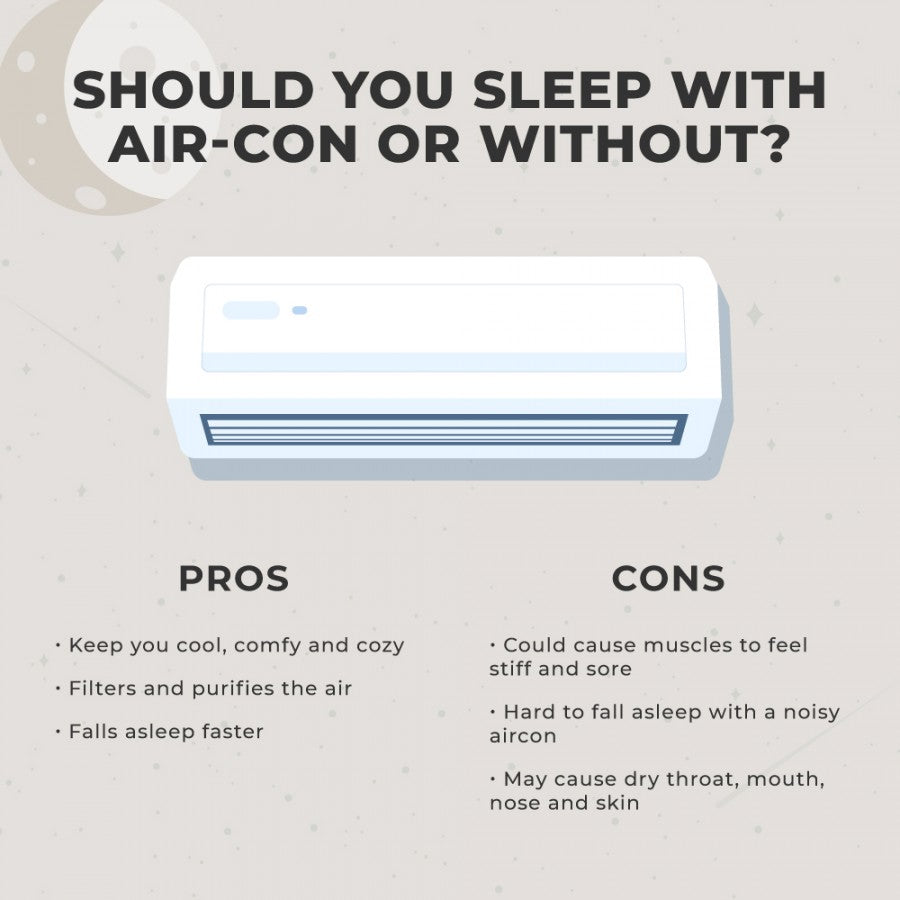 Should You Sleep With AirCon or Without? Bedroom Affairs®