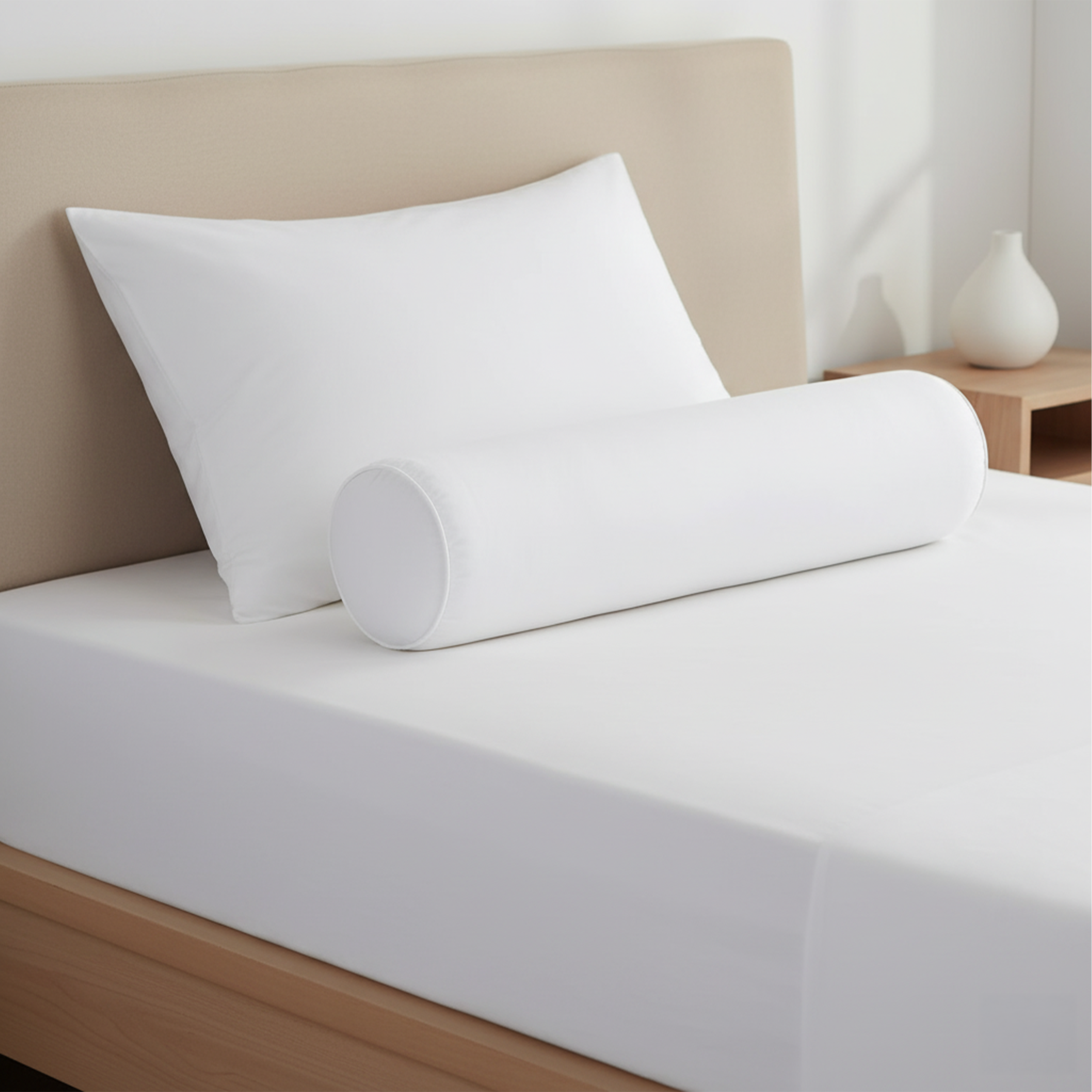 Deluxe Pillow and Bolster Bundle