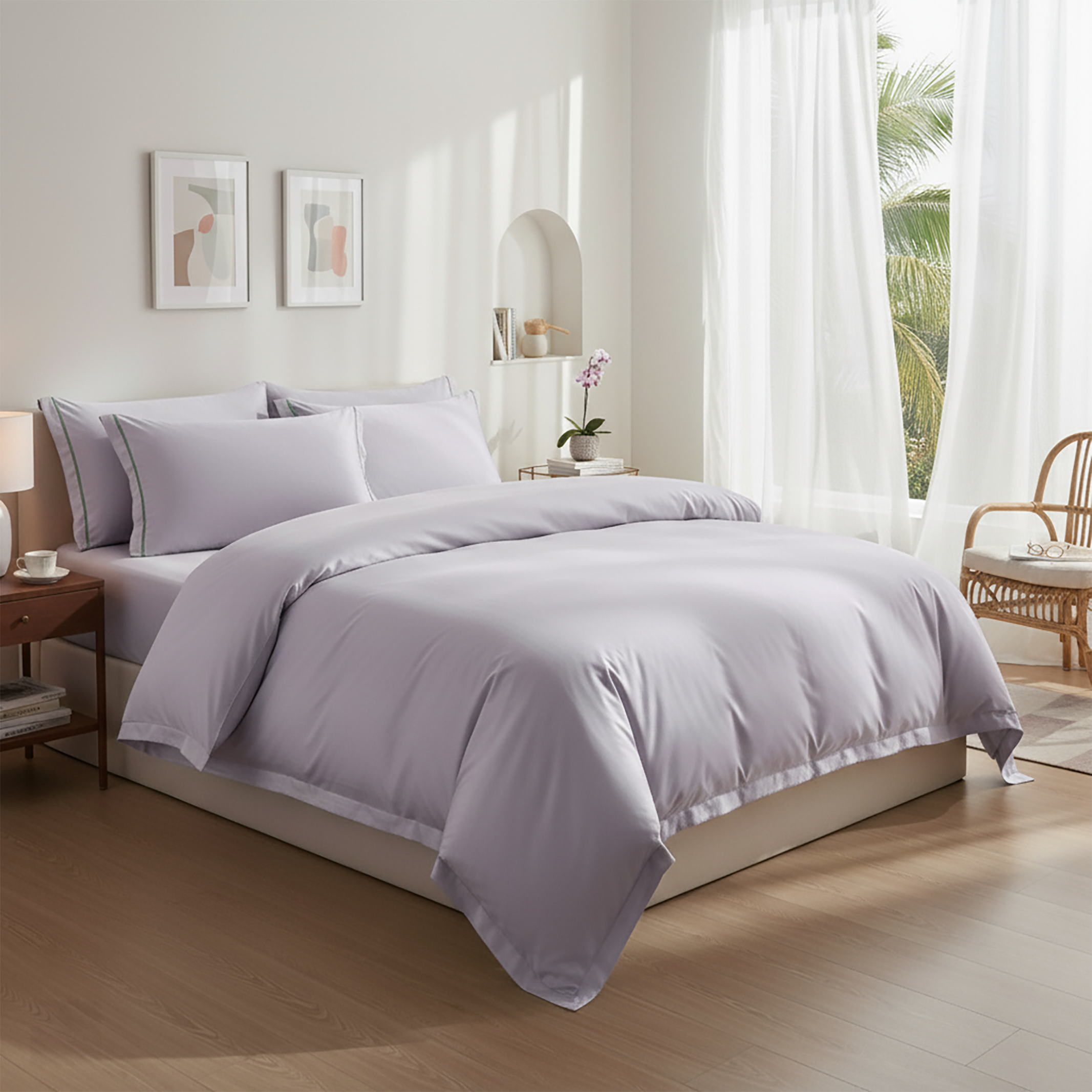 Lilac Tencel™ Sheet