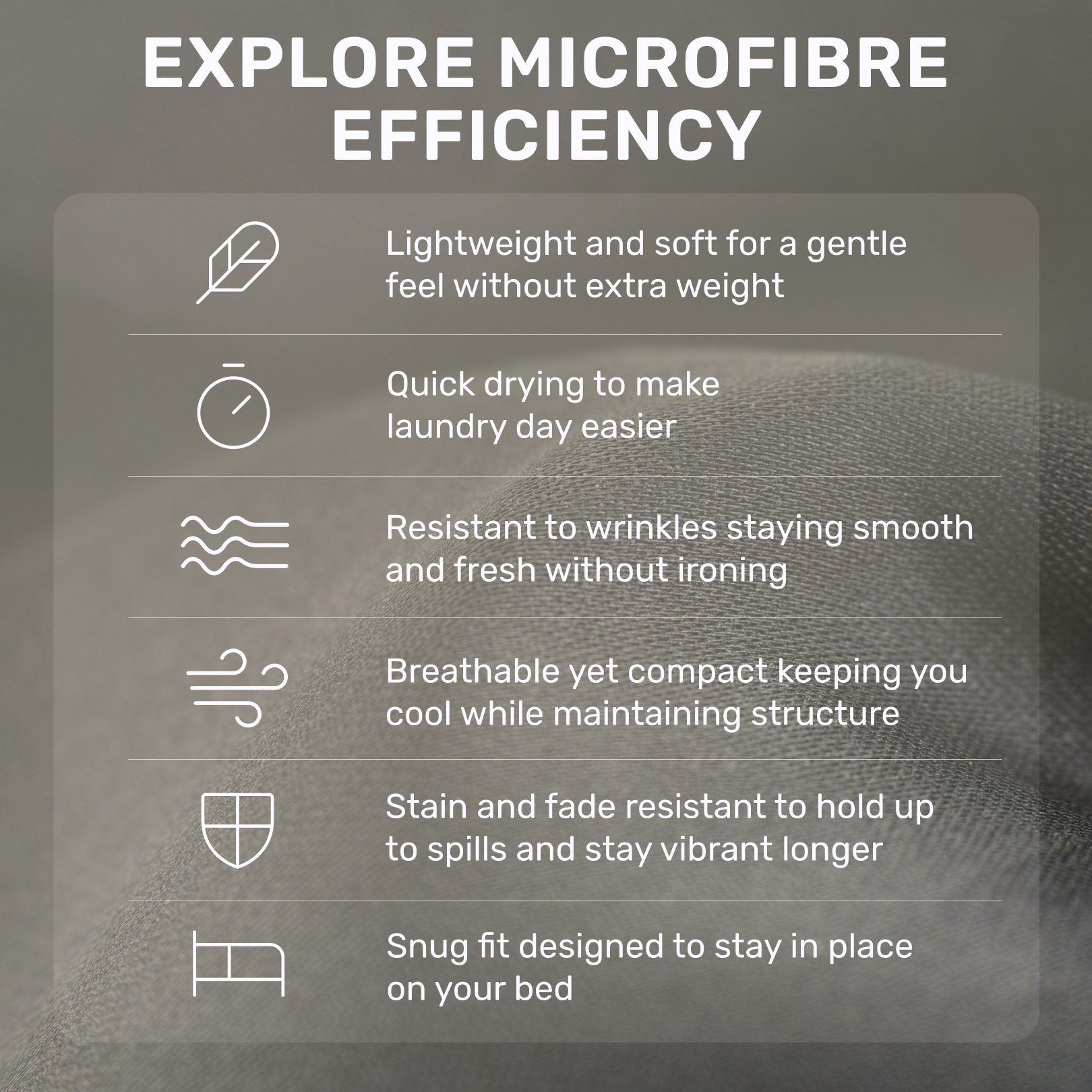Cairns Microfiber Sheet