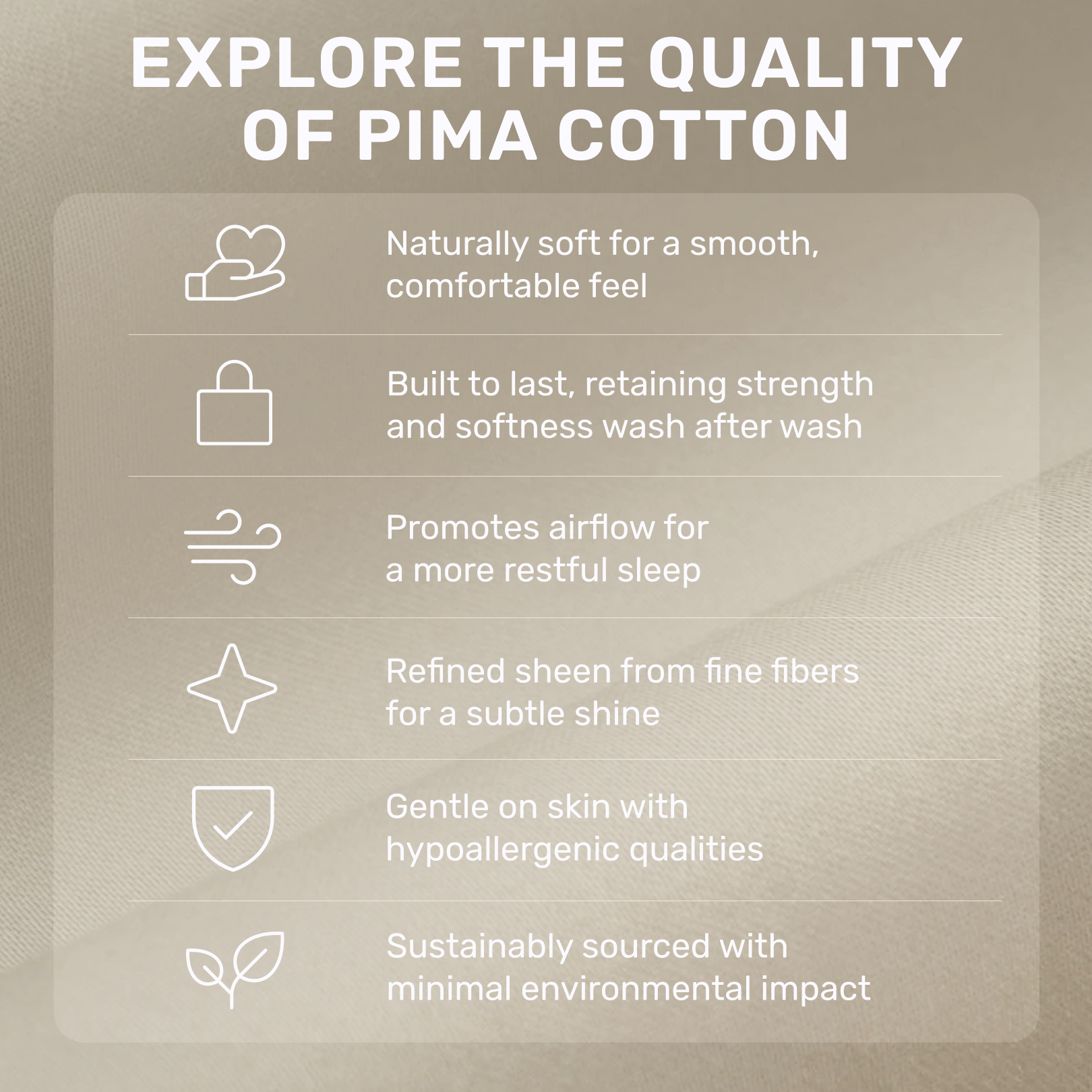 White Pima Cotton
