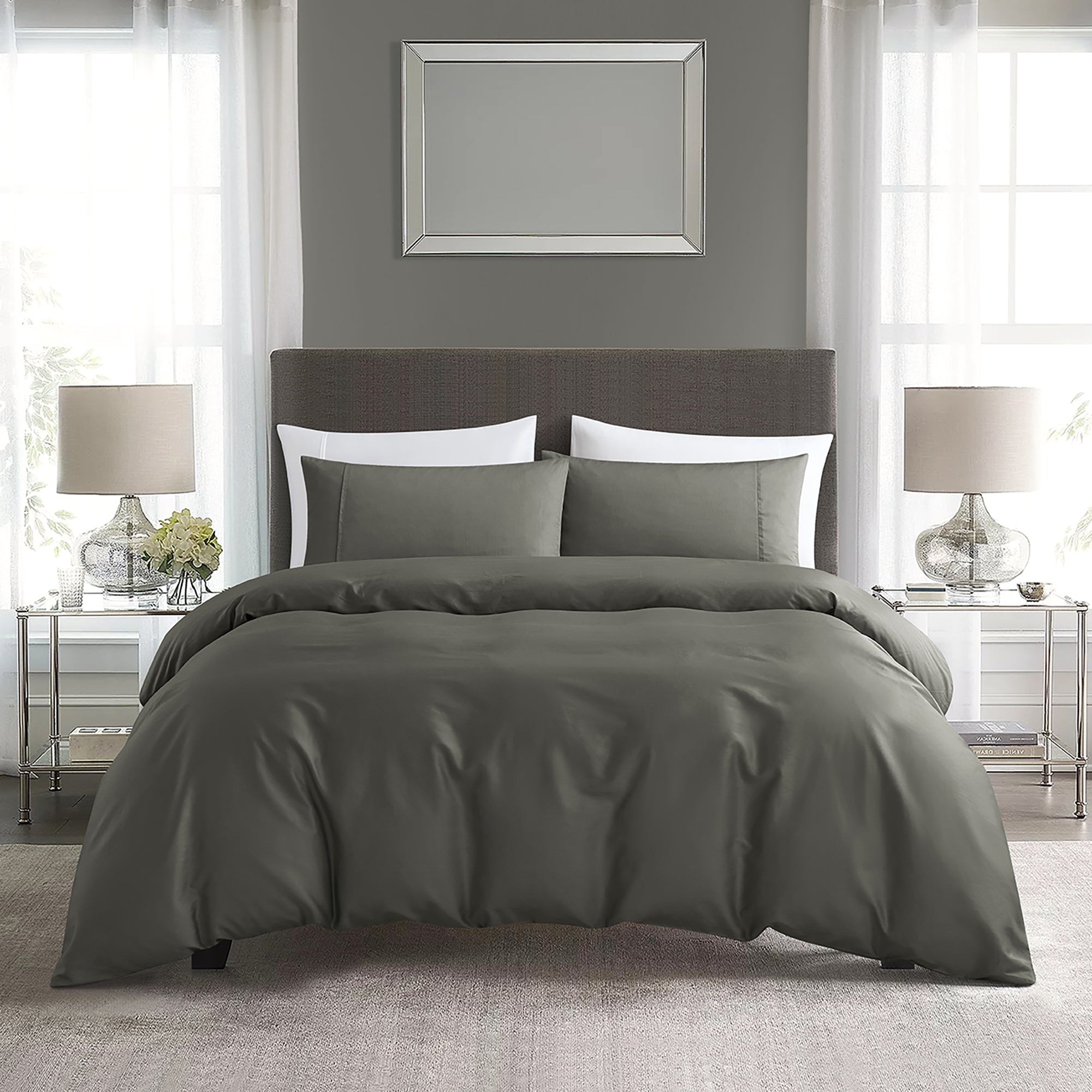 Charcoal Pima Cotton