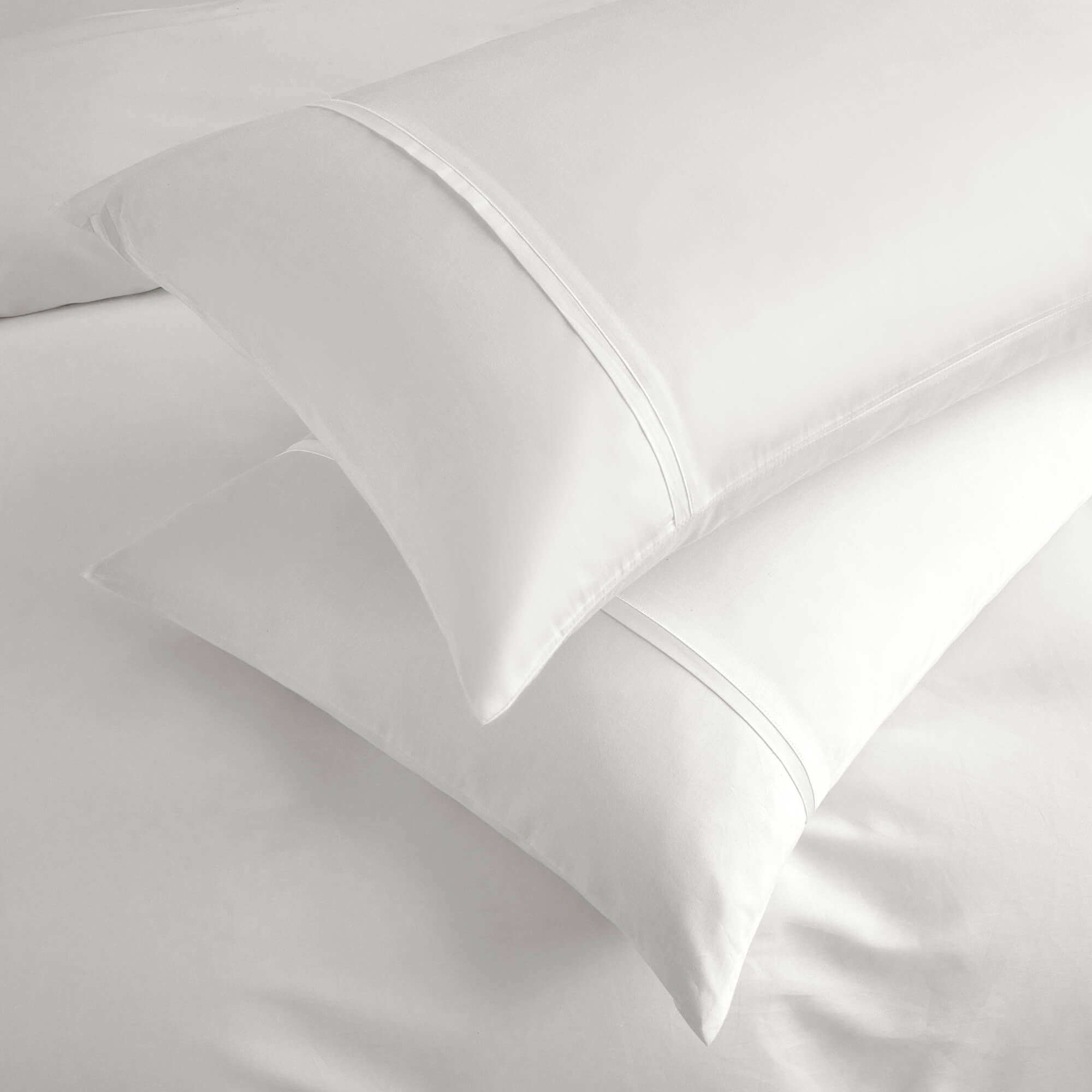 White Pima Cotton Pillow Case