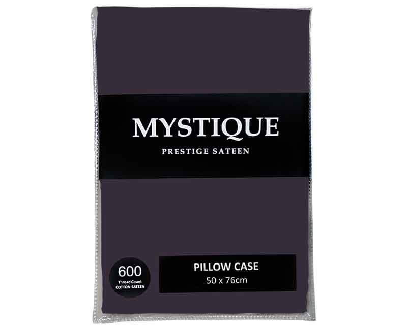Plain Charcoal Pillow Case