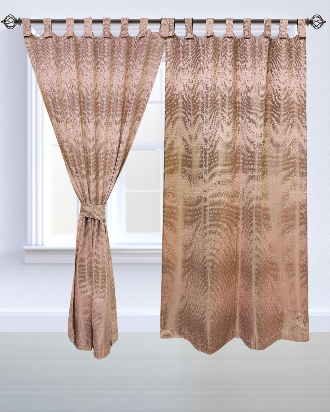 Luxe Pink Curtains
