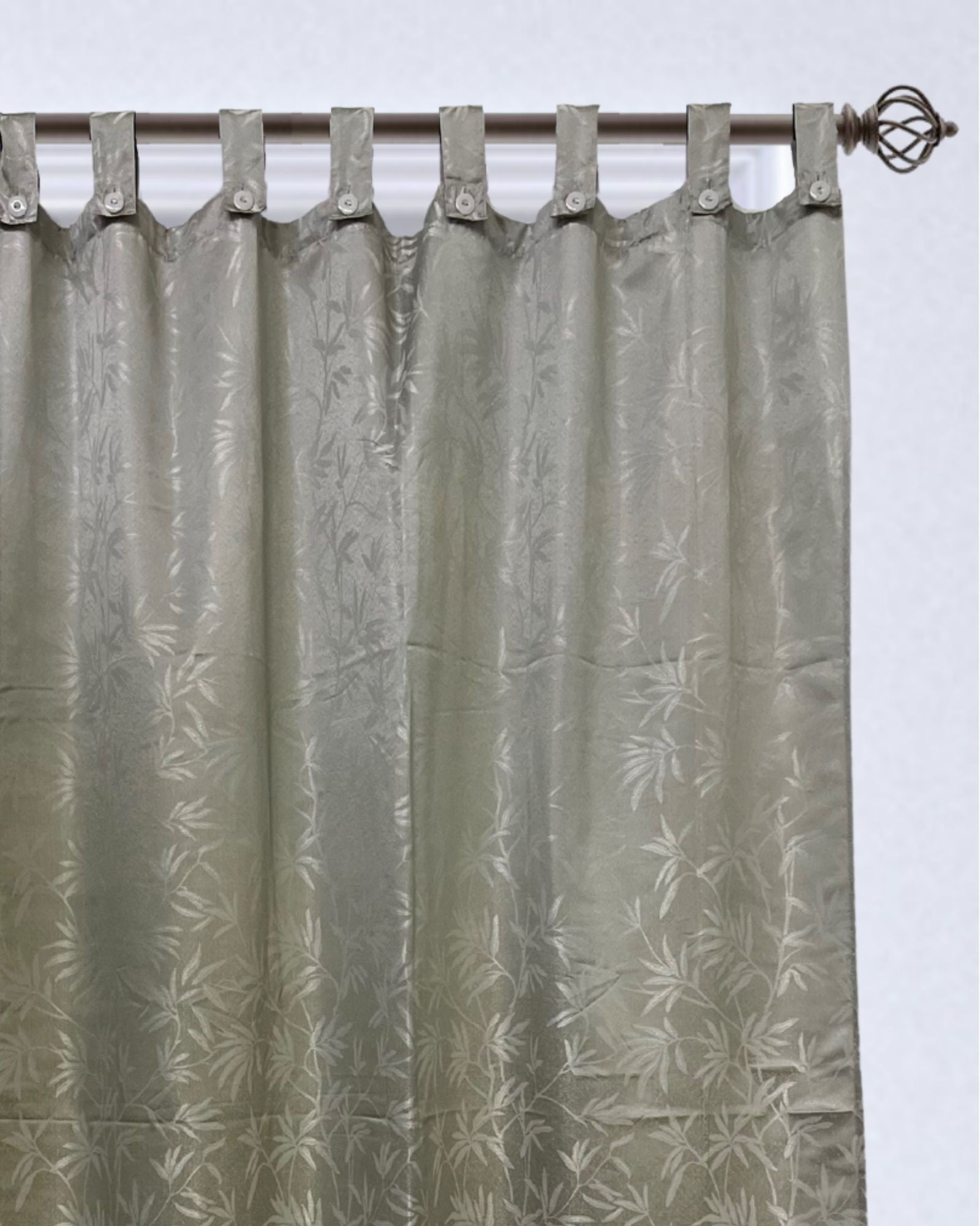 Moko Grey Curtains