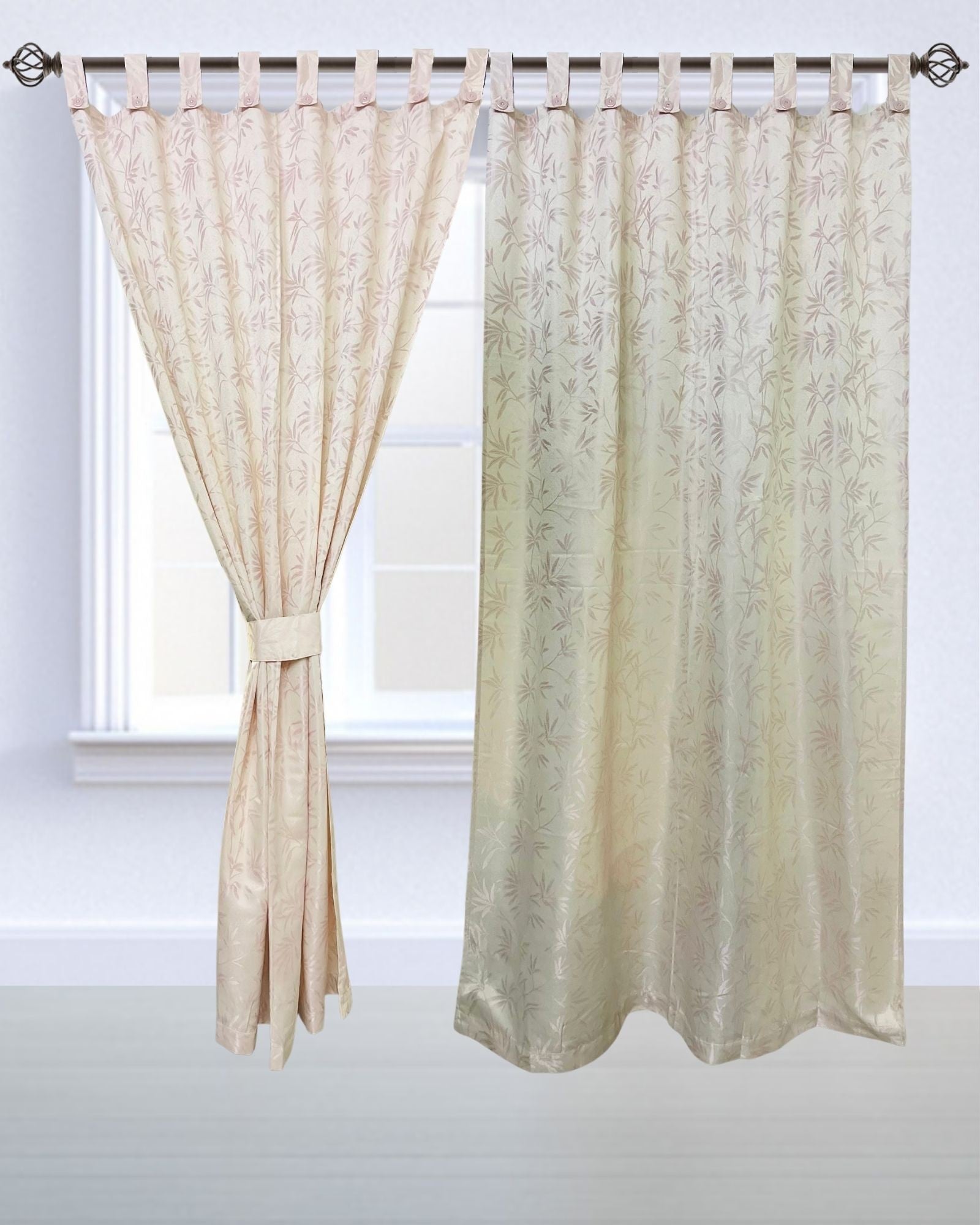 Moko Pink Curtains