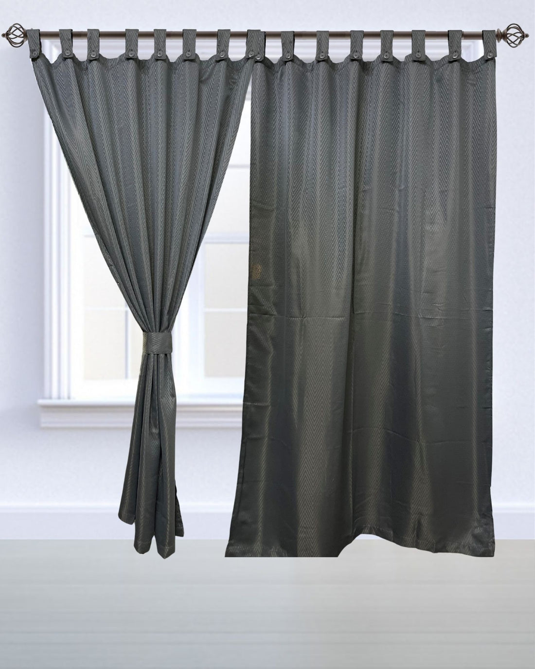 Refin Grey Curtains
