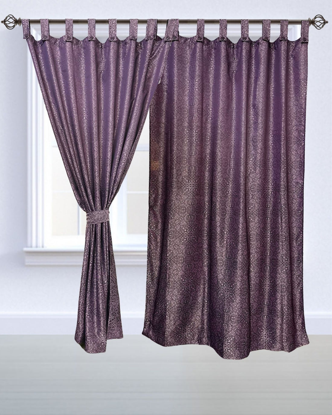 Woodross Grey Curtains