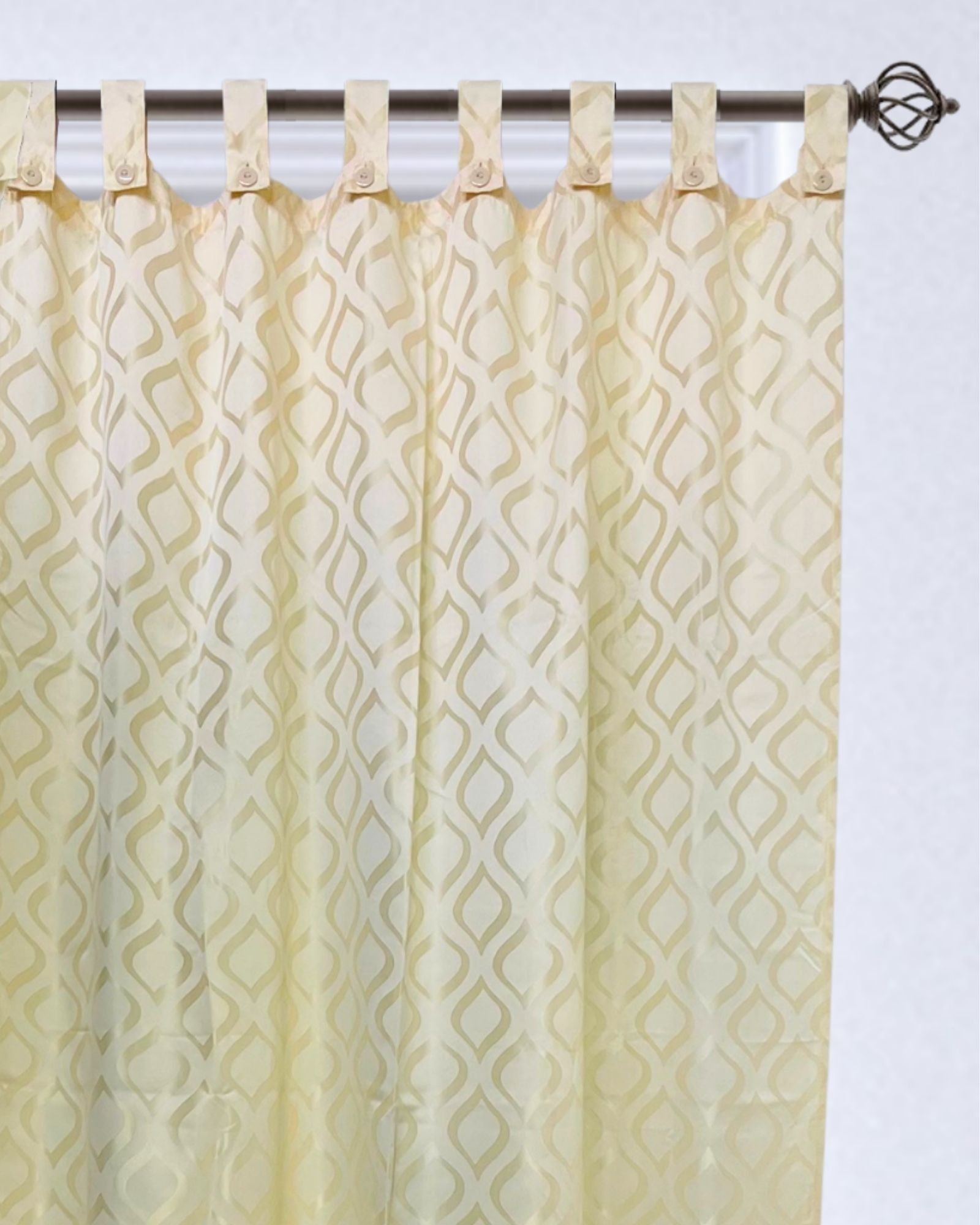 Mondo Beige Curtains