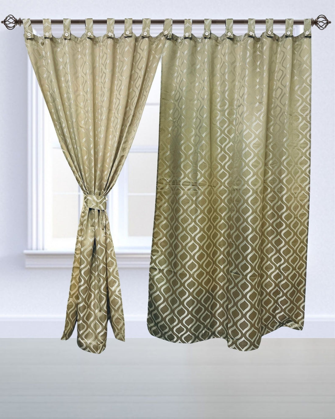 Mondo Brown Curtains