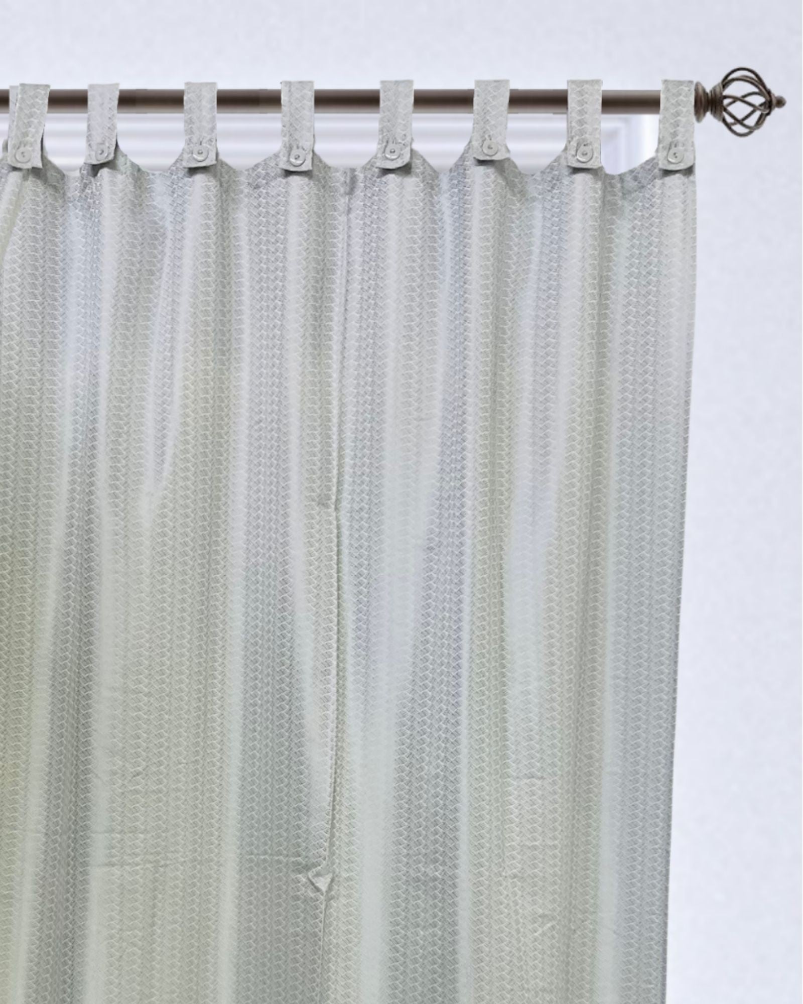 Peron Silver Curtains