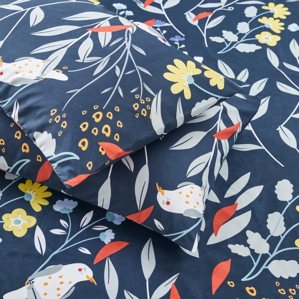 Midnight Bloom Microfiber Sheet