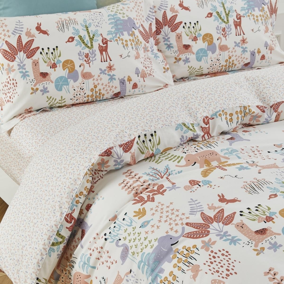 Fauna Fantasy Cotton Sheet