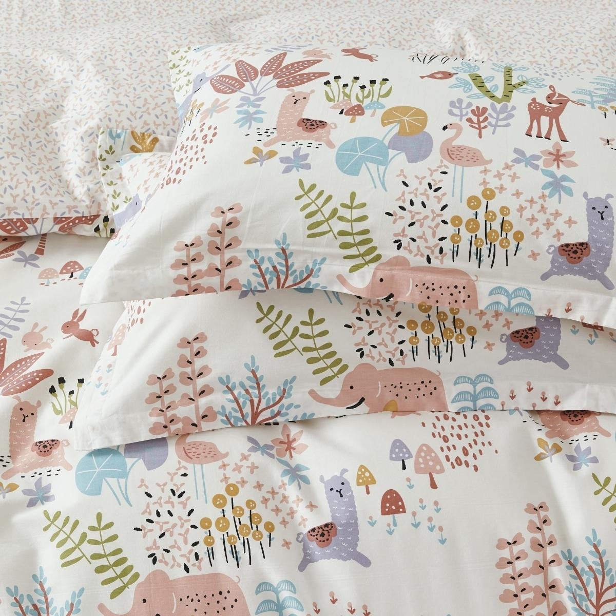 Fauna Fantasy Cotton Sheet