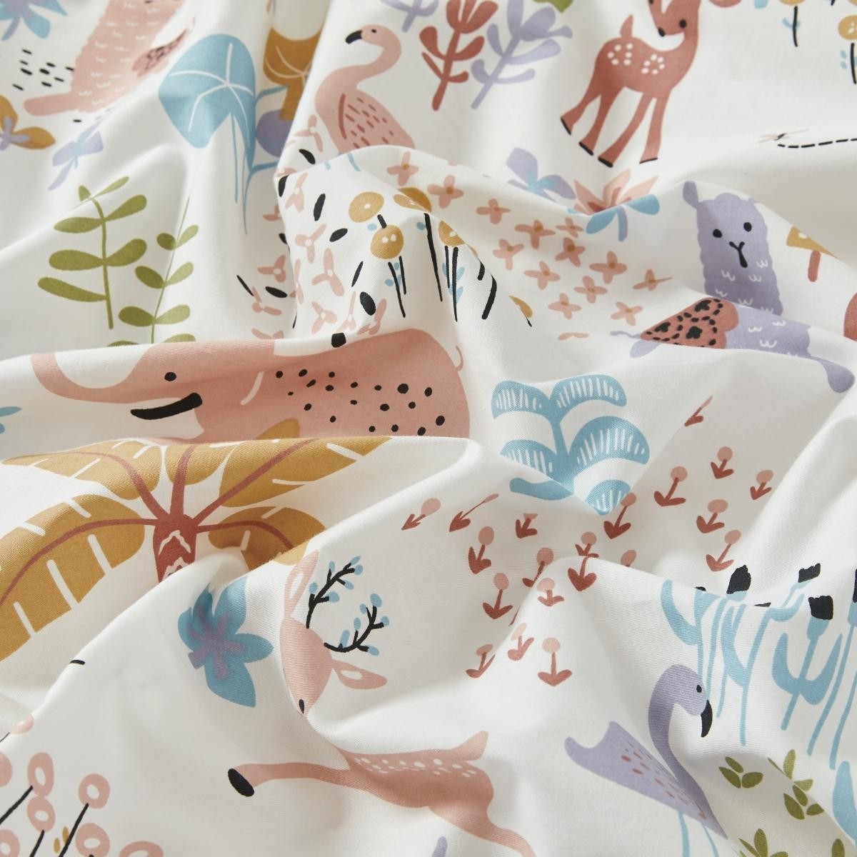 Fauna Fantasy Cotton Sheet