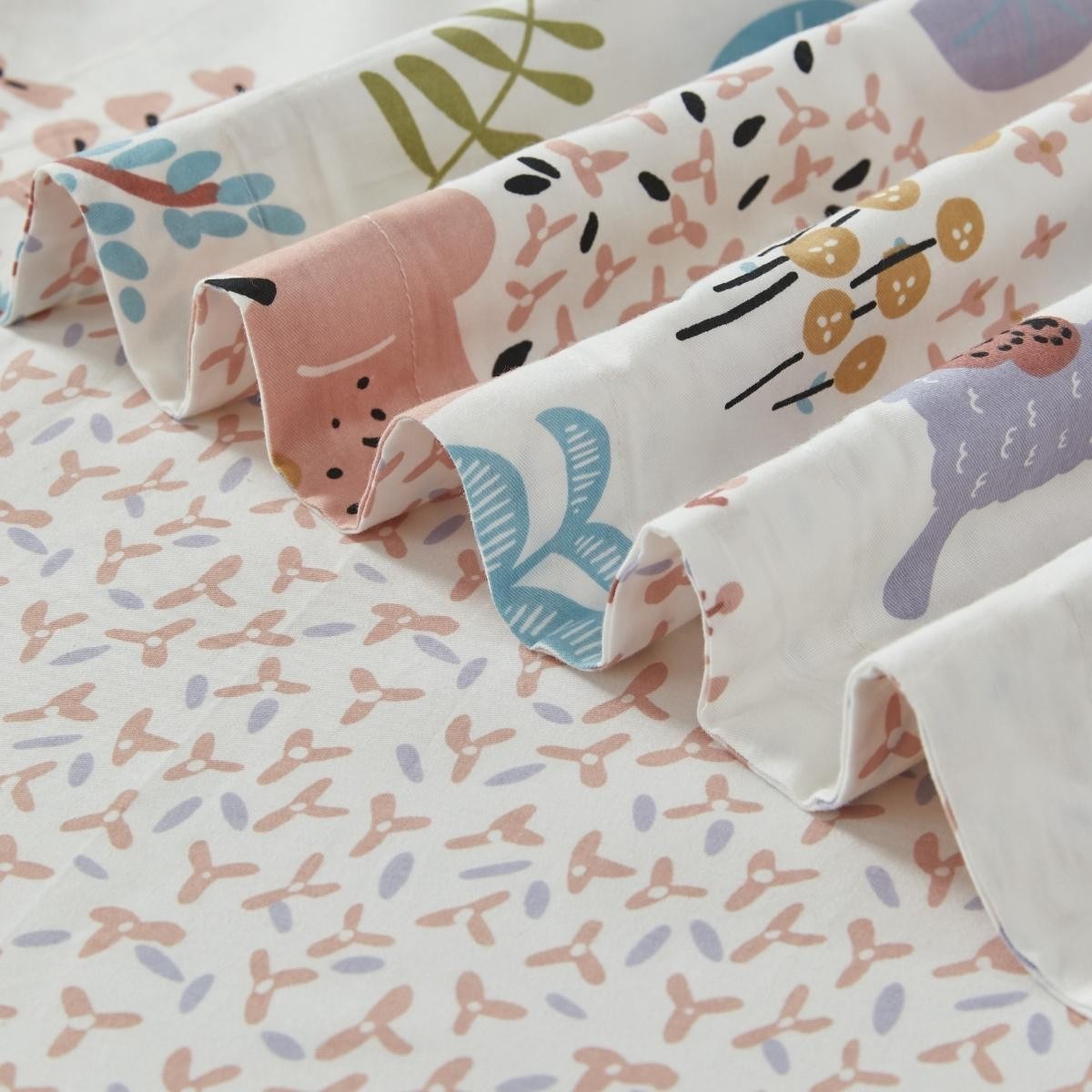 Fauna Fantasy Cotton Sheet