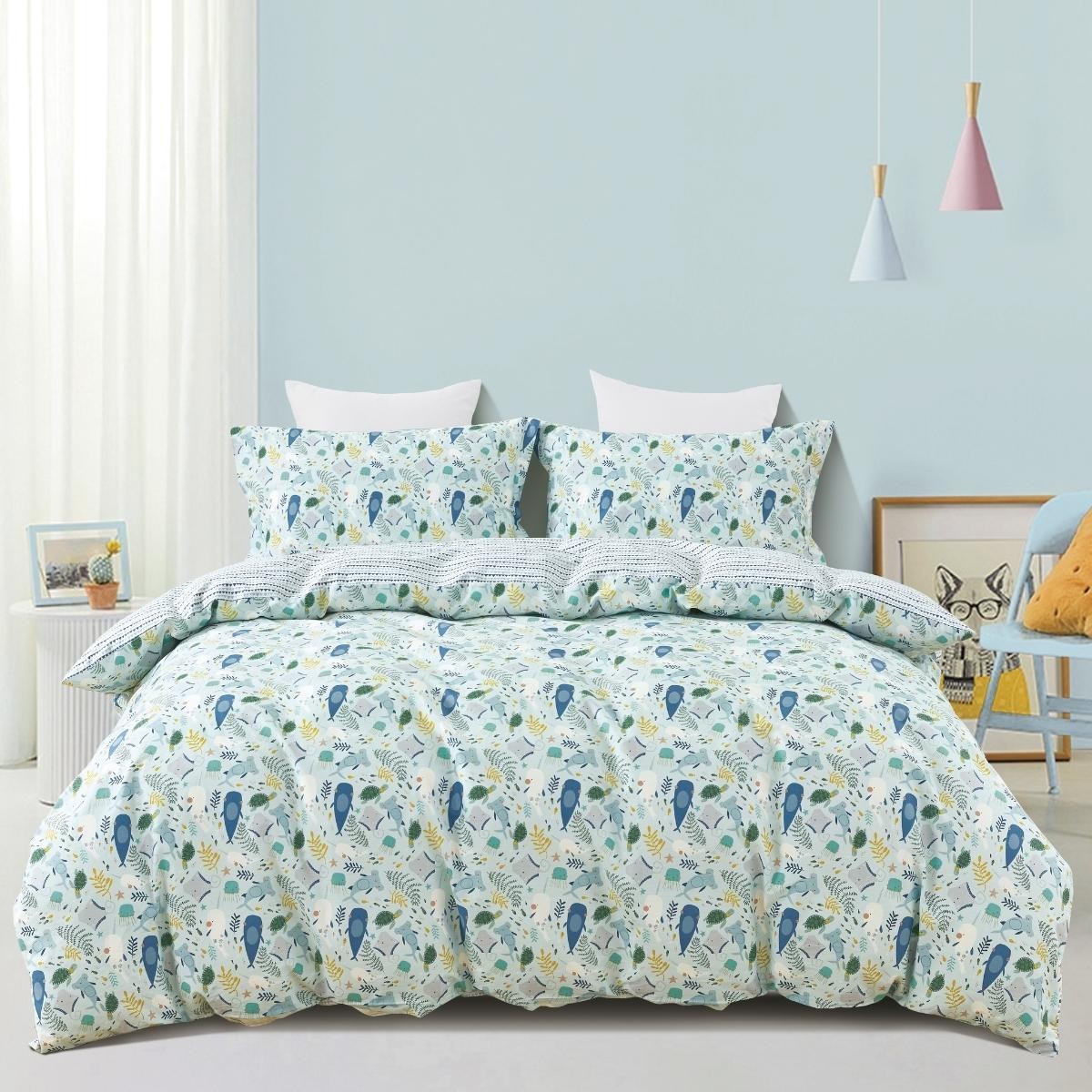 Underwater World Cotton Sheet