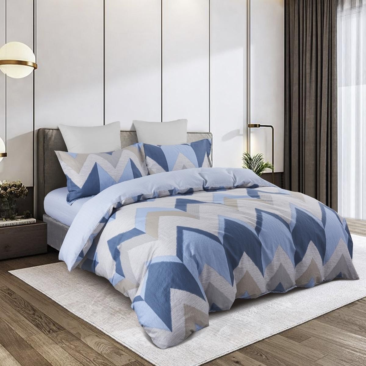 Linjer Cotton Sheet