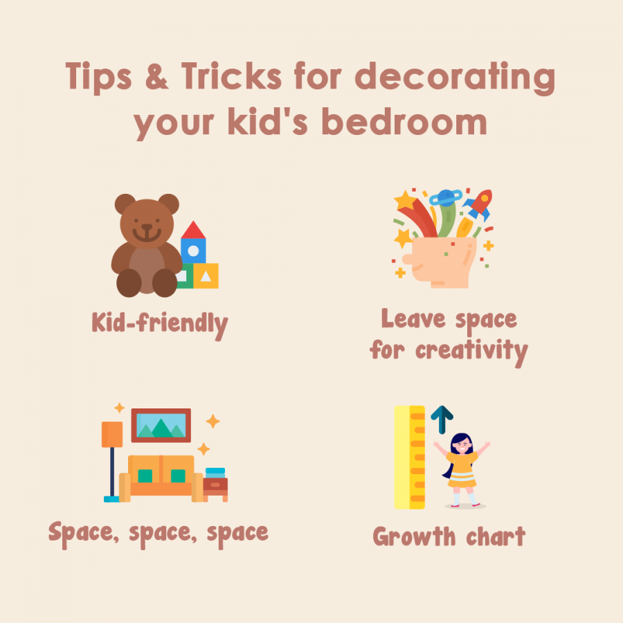 Tips And Tricks for Decorating Your Kid’s Bedroom