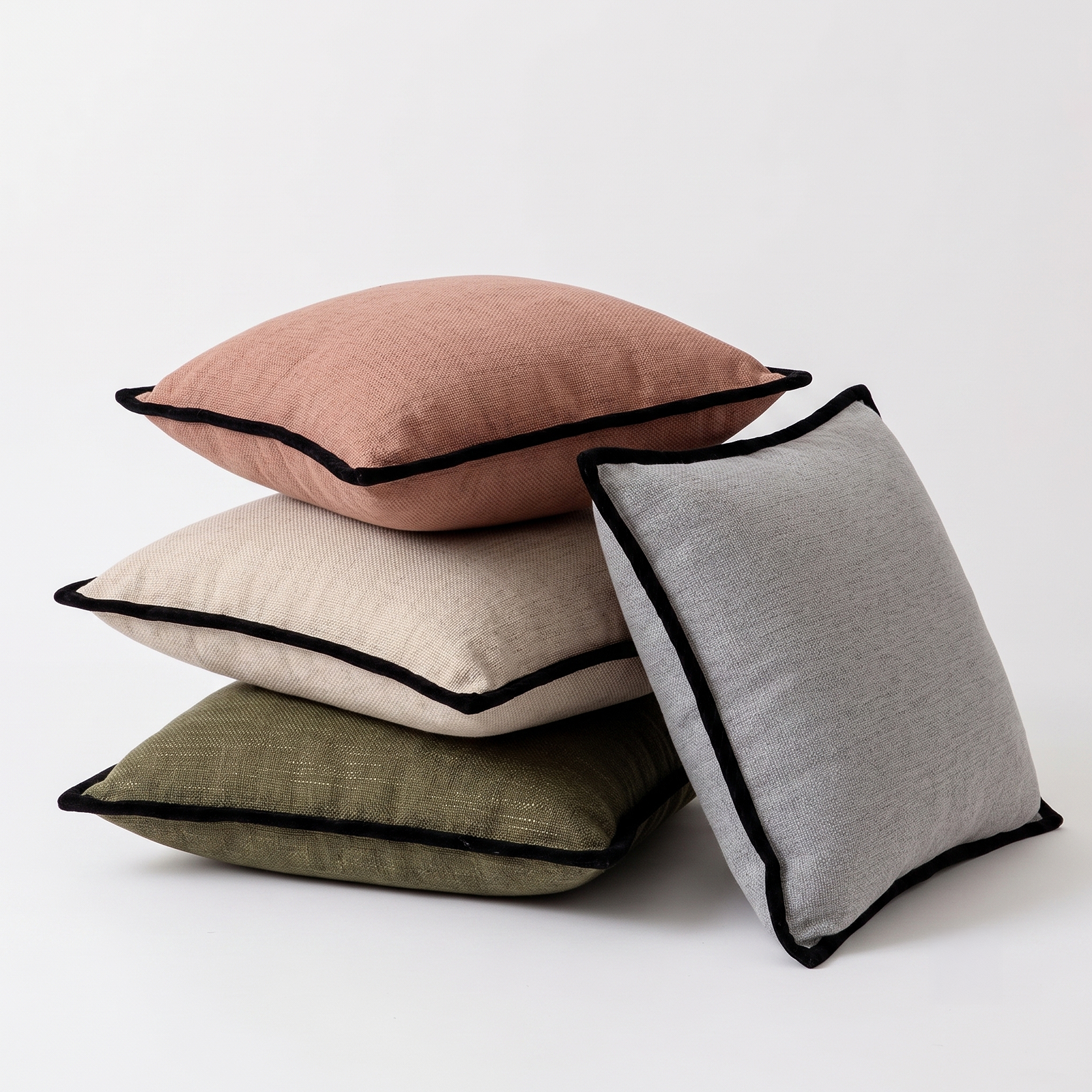Beige Flange Cushion