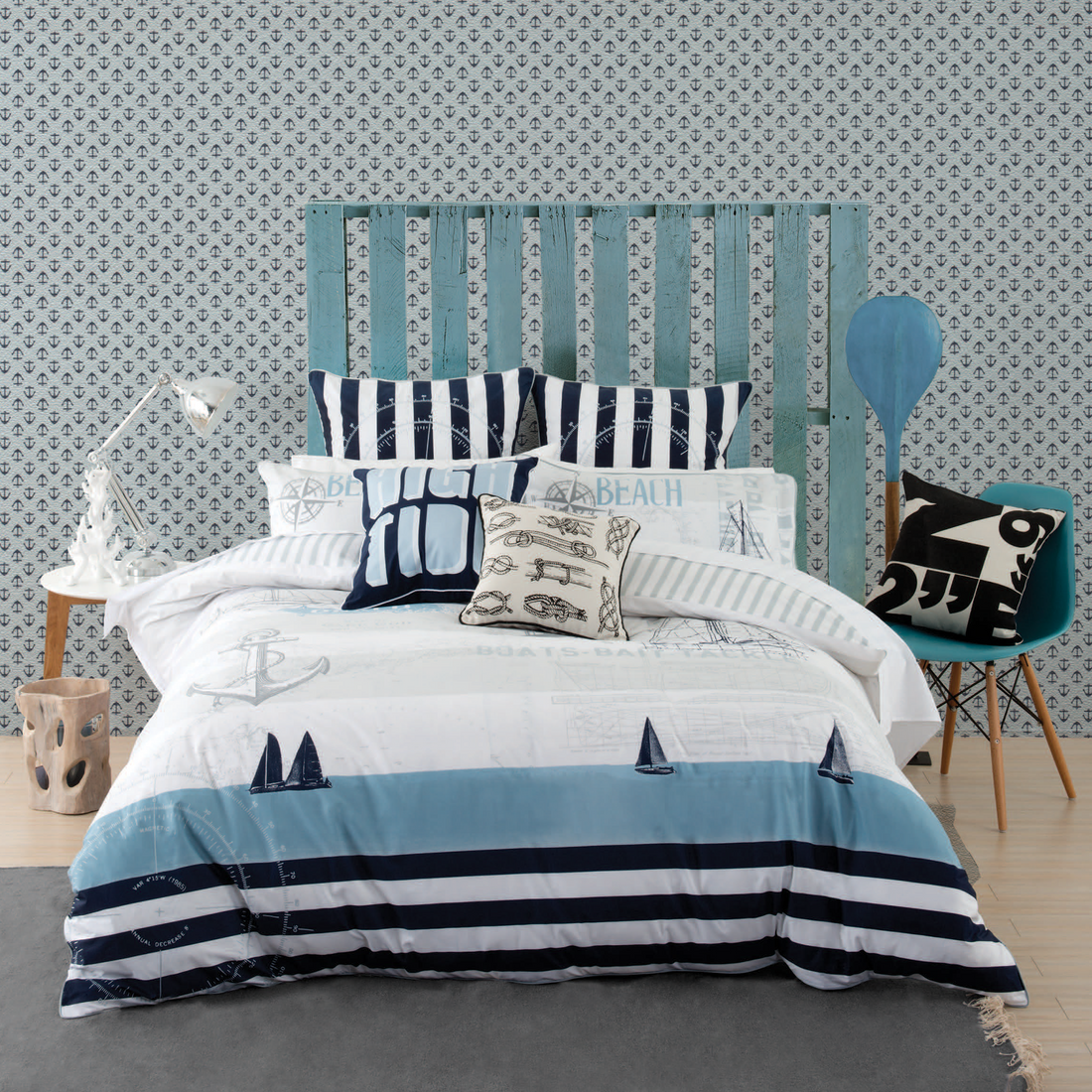 High Tide Cotton Quilt Cover Set