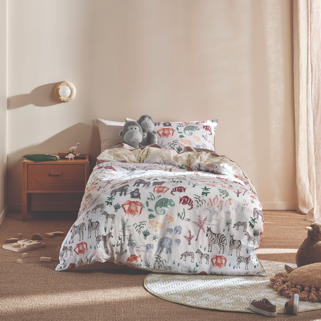 I Spy Something Wild Quilt Cover