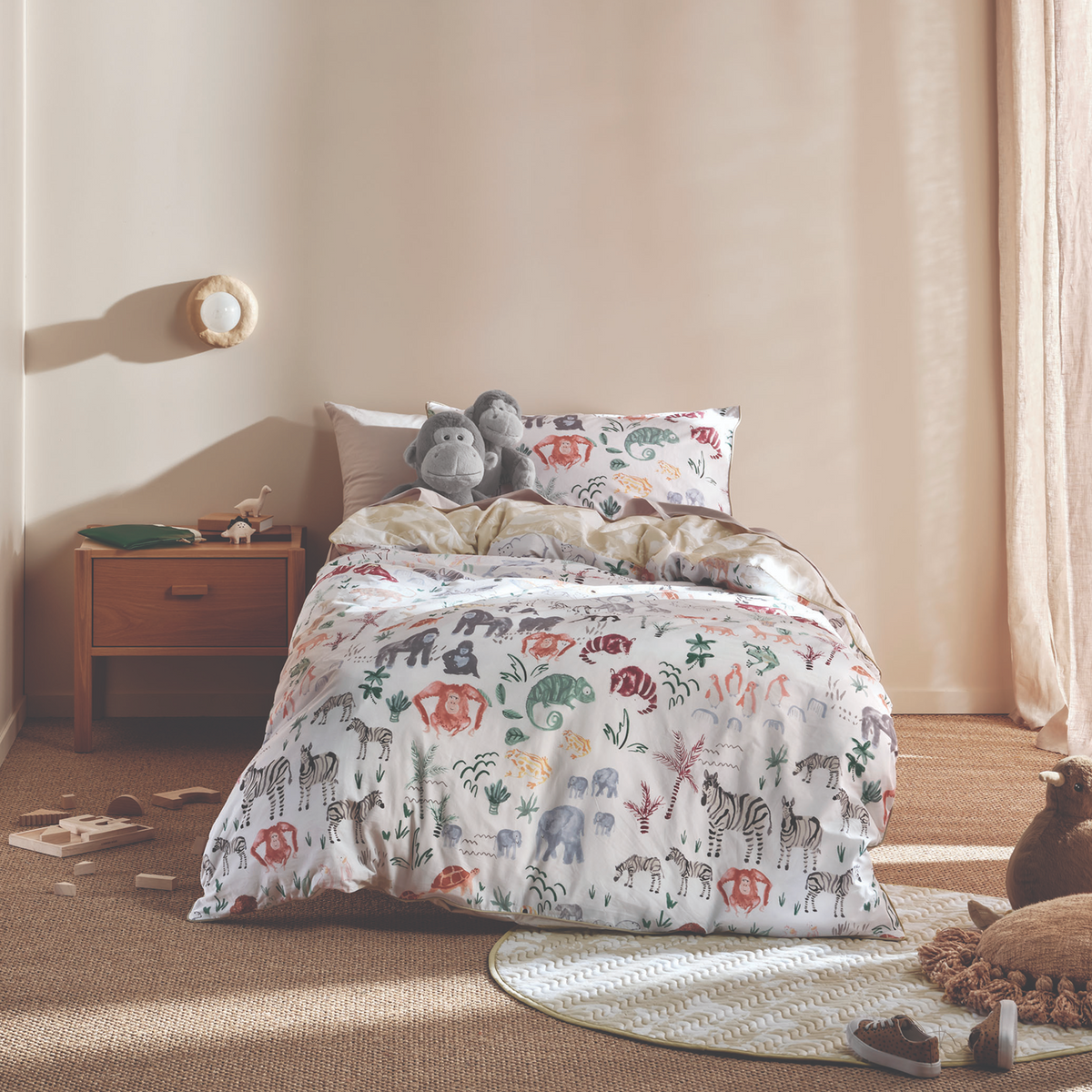 I Spy Something Wild Quilt Cover