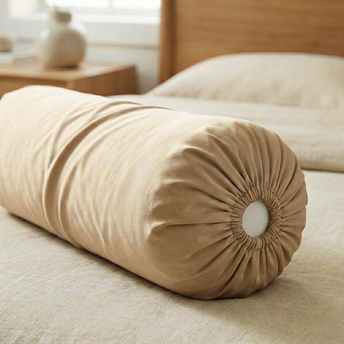 Linen Pima Cotton Bolster Case