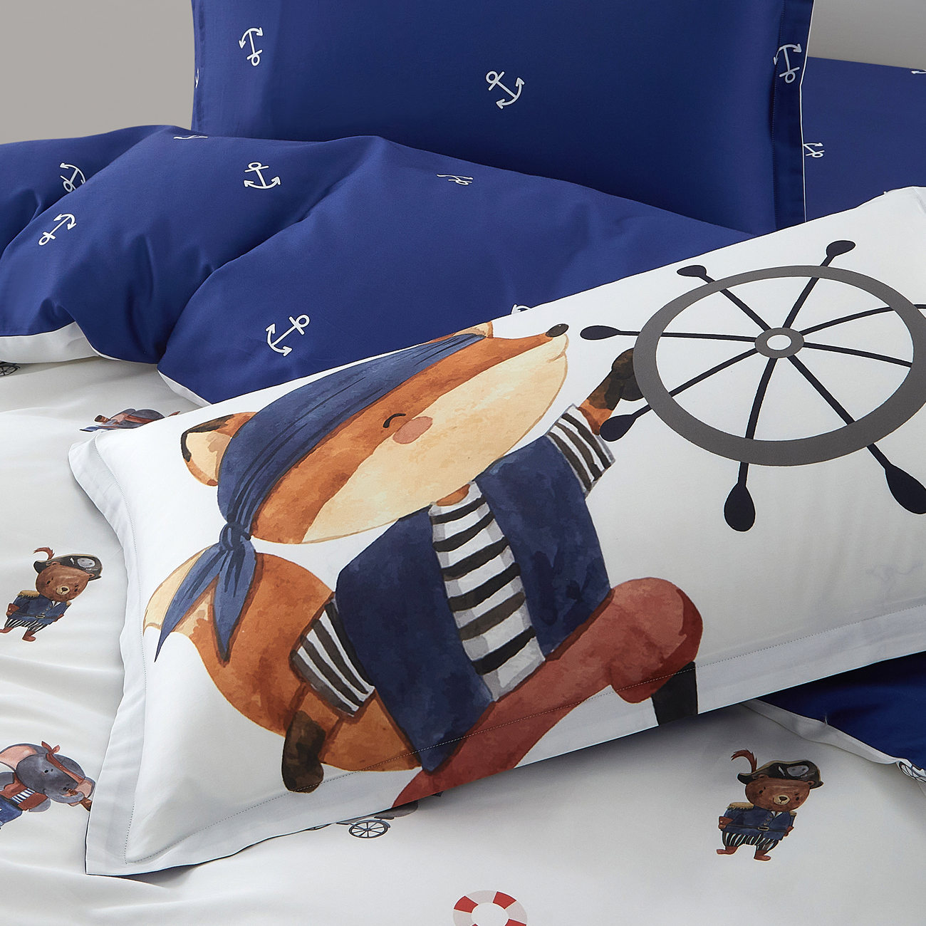 Tiny Tides Pima Cotton Sheet