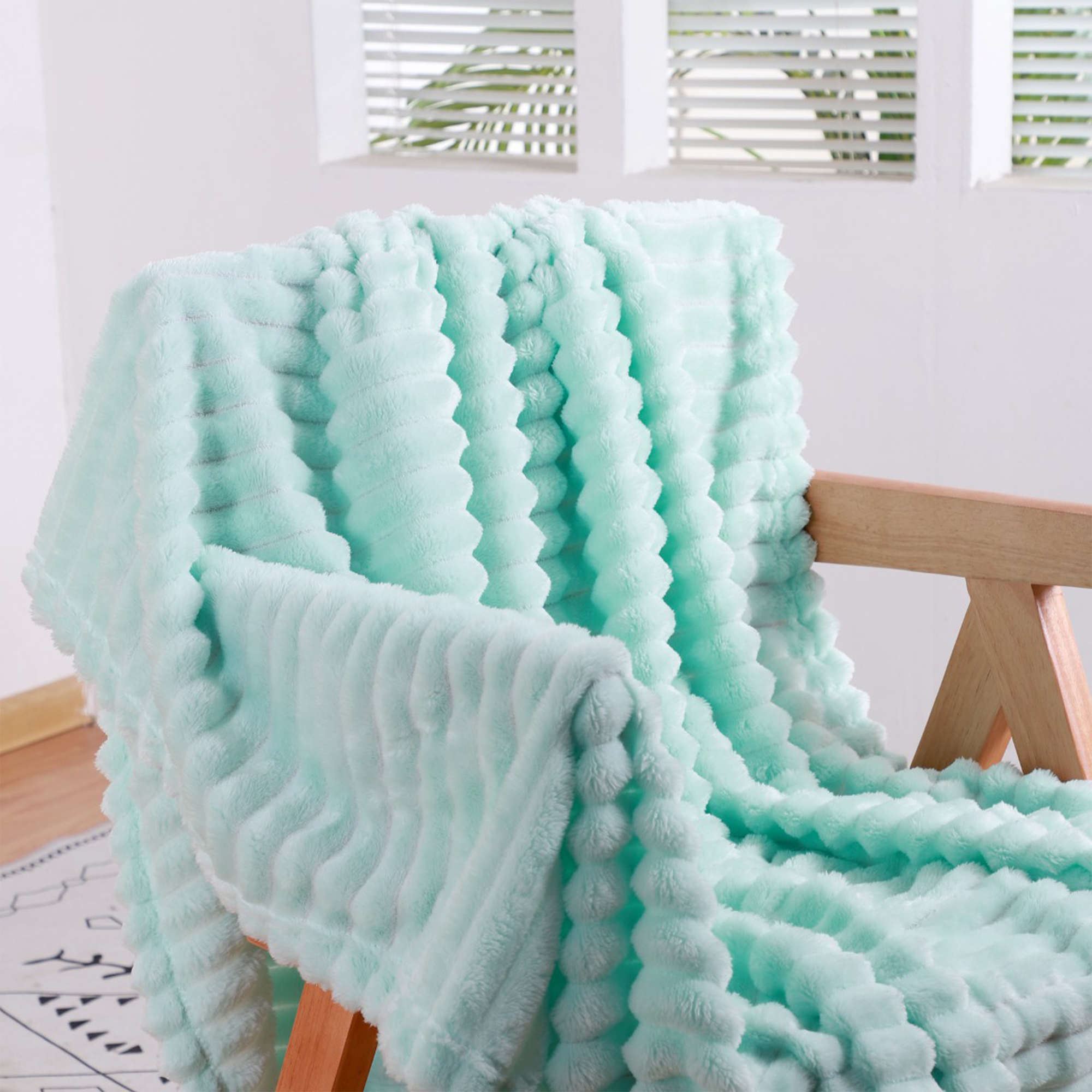 Cloud Throw - Turquoise