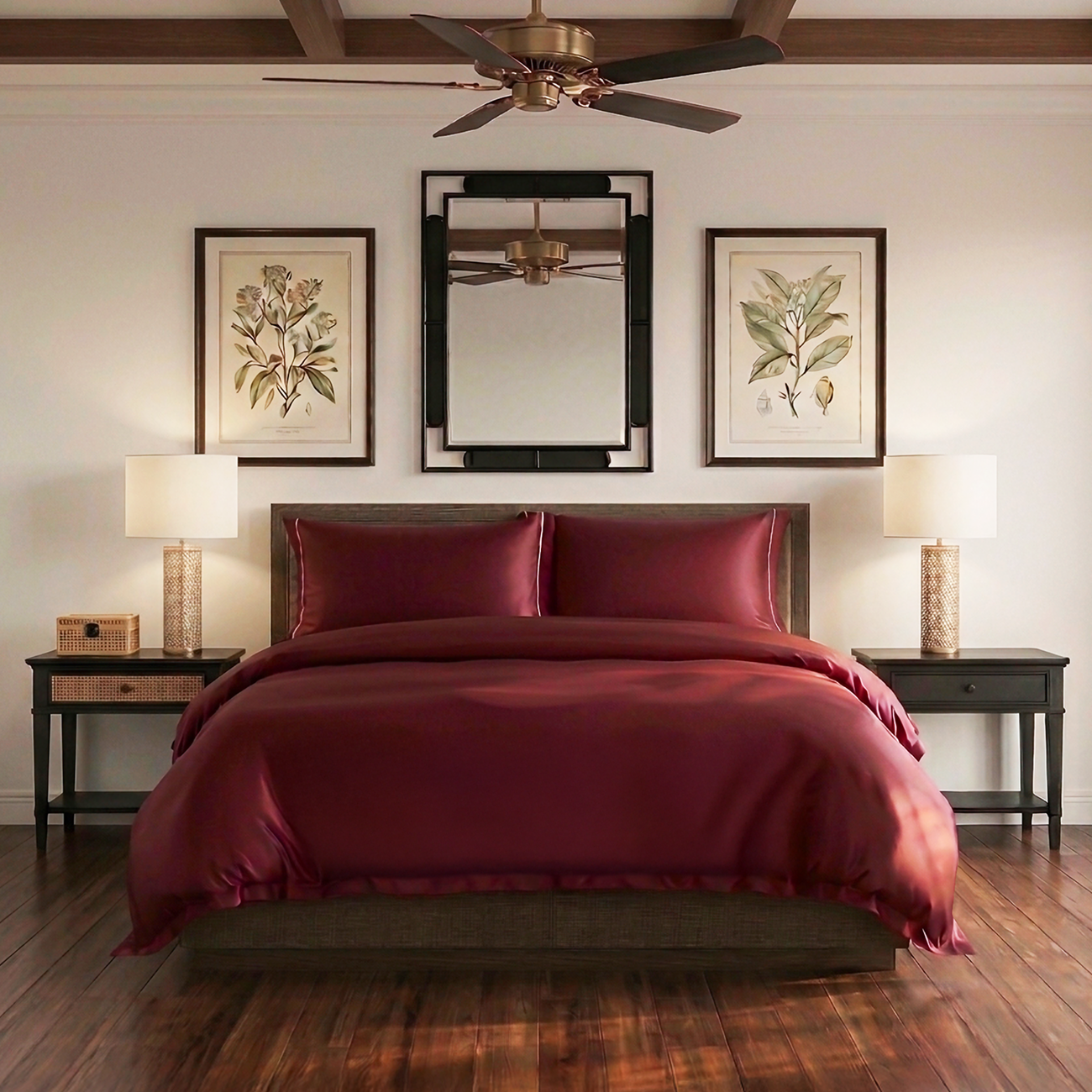 Wine Tencel™ Sheet