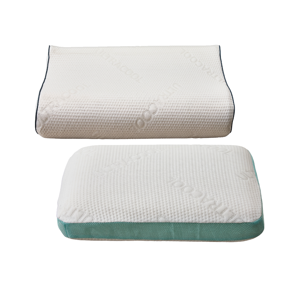 Ultimate Comfort Pillow Bundle (Medium Contour &amp; Therapeutic)