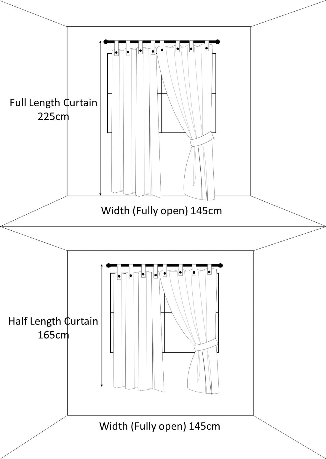 Mondo Beige Curtains