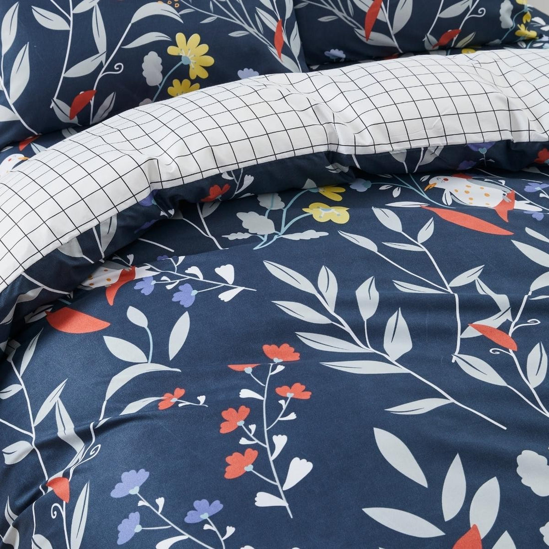 Midnight Bloom Microfiber Sheet