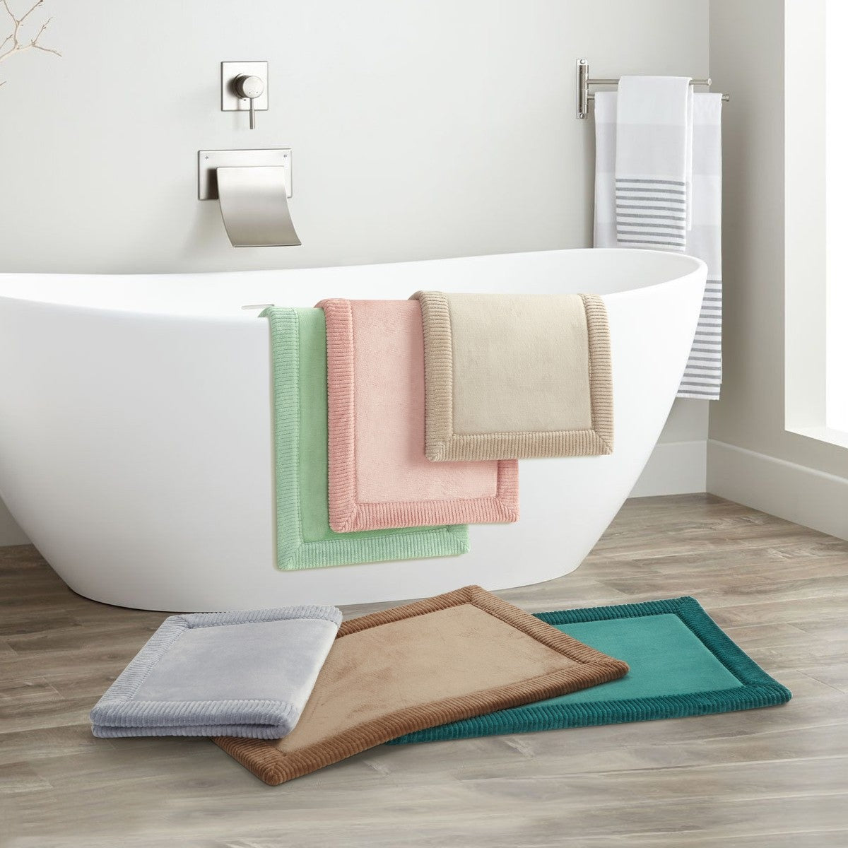 Pewter Bath Mat
